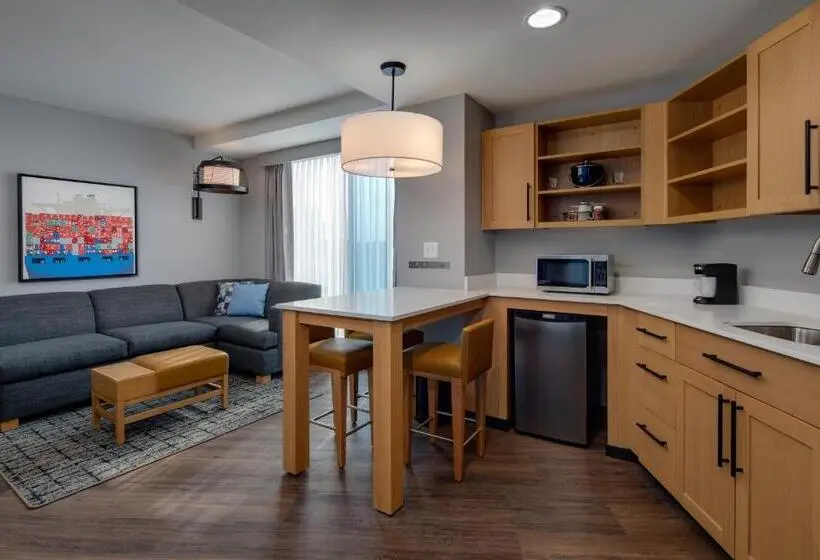 キングサイズベッドのスイートルーム, Hyatt Place Boston/seaport District