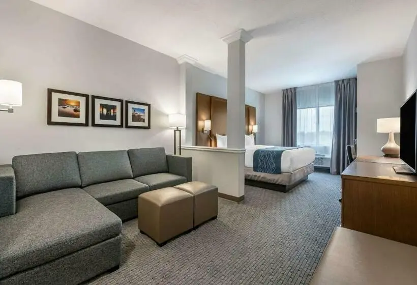 キングサイズベッドのスイートルーム, Comfort Suites Stuarthutchinson Island