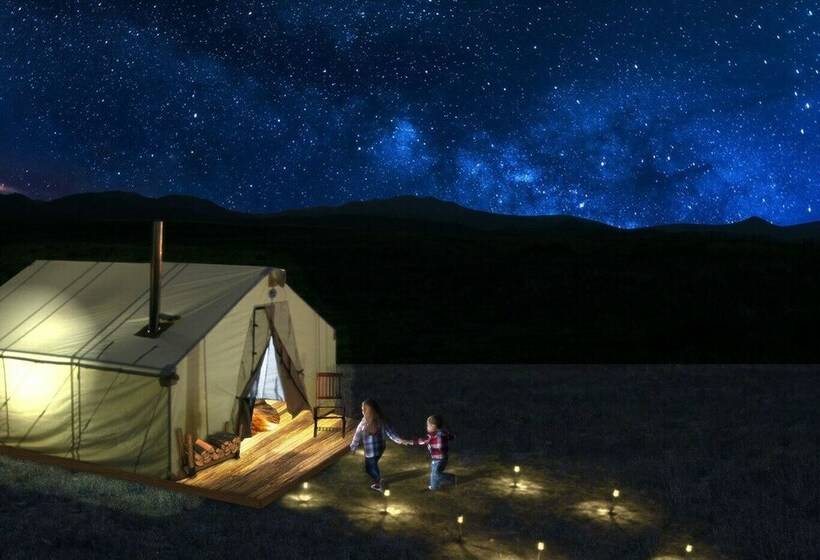 Deluxe Tent, Rustic Rook Resort Great Sand Dunes