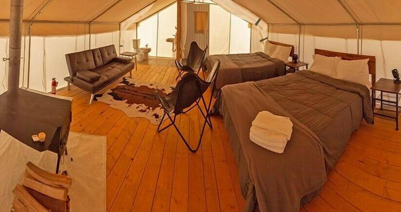 Deluxe Tent, Rustic Rook Resort Great Sand Dunes