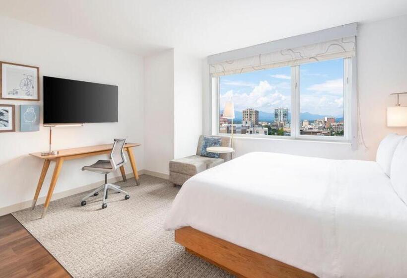 اتاق استاندارد با تخت بزرگ, Element Asheville Downtown