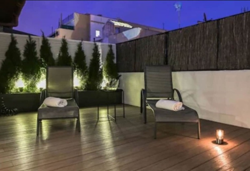 Полулюкс Одноместный с Террасой, Aparthotel Mariano Cubi Barcelona