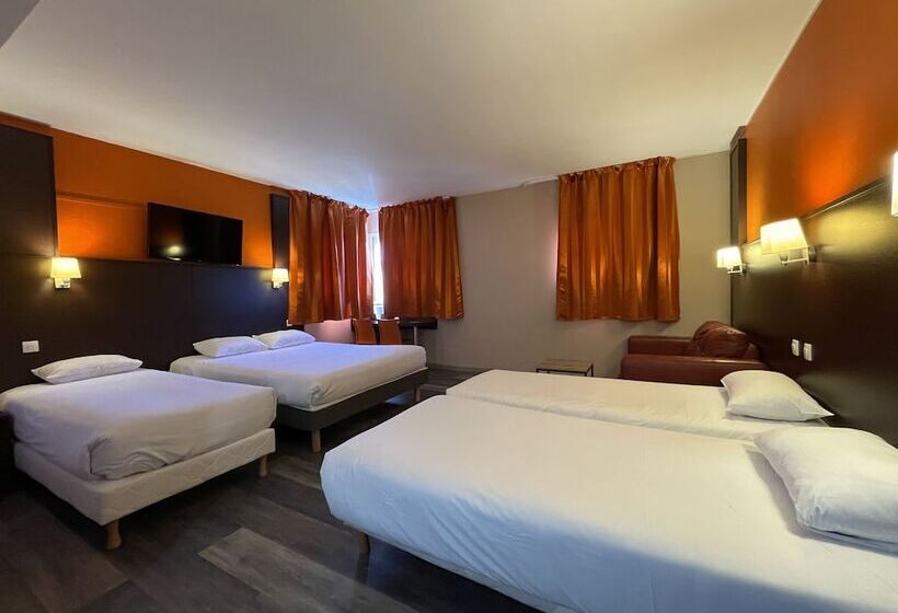 스탠다드 룸, Hôtel Restaurant Kyriad Direct Dijon Nord   Zenith   Toison D Or