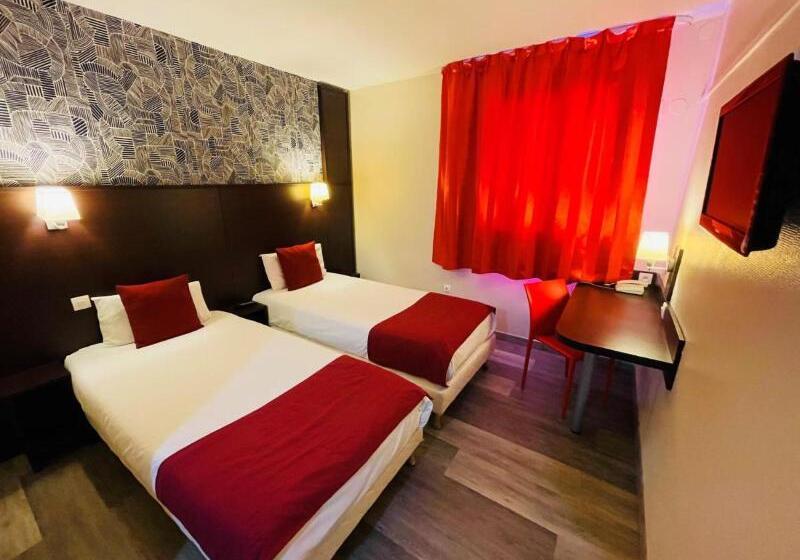 스탠다드 룸, Hôtel Restaurant Kyriad Direct Dijon Nord   Zenith   Toison D Or