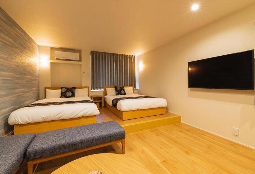 חדר סטנדרט שתי מיטות זוגיות, Grand Base Nagasaki City