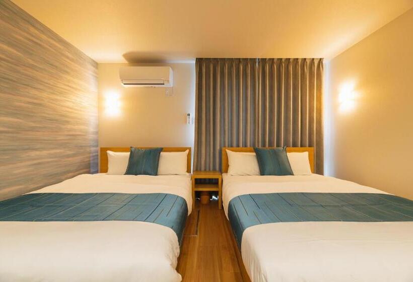 חדר סטנדרט שתי מיטות זוגיות, Grand Base Nagasaki City