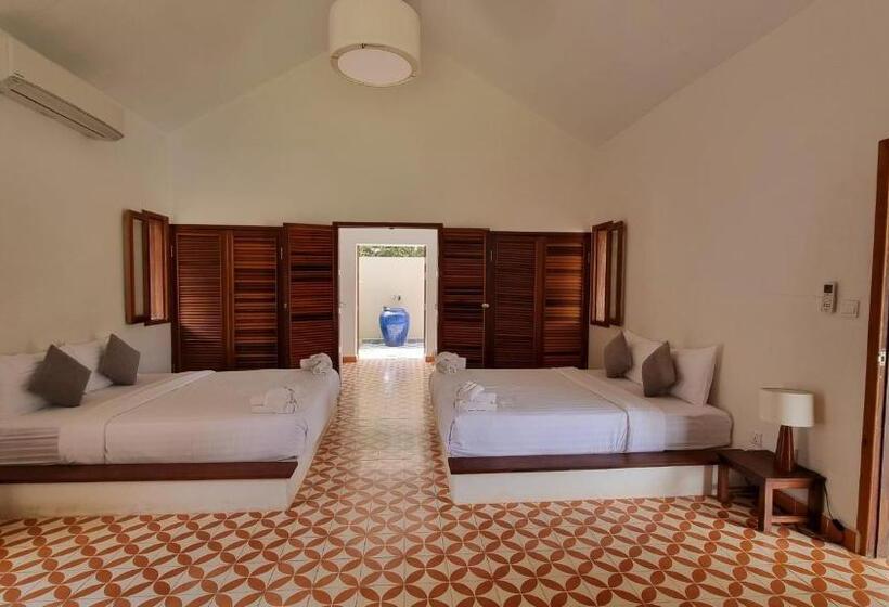 Habitación Cuádruple Deluxe, Khla Lodge