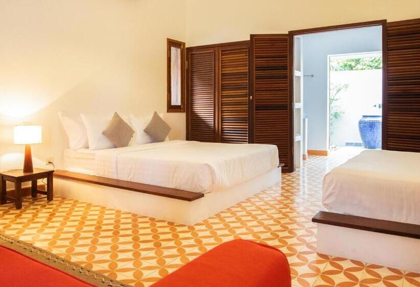 Habitación Cuádruple Deluxe, Khla Lodge