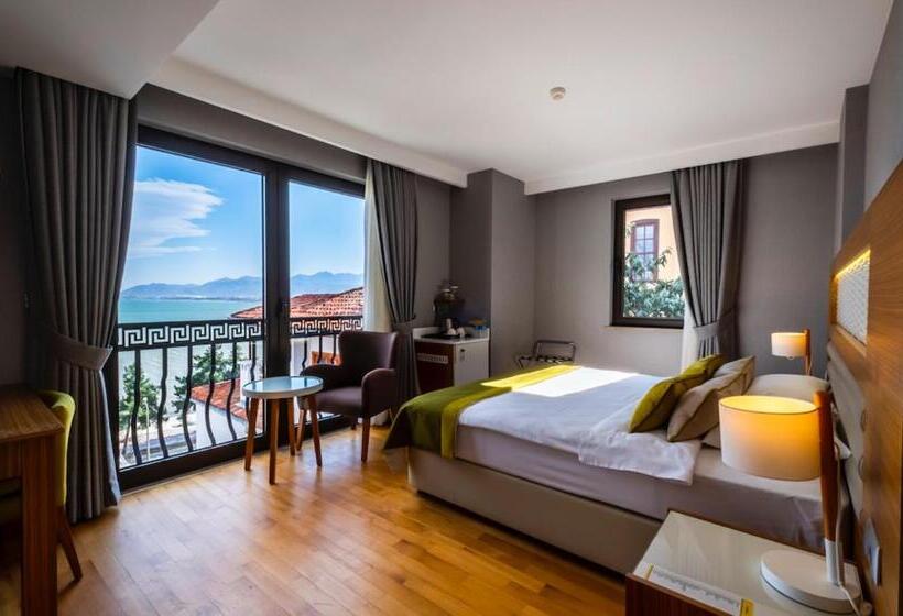 סוויטת דלוקס נוף לים, Evimiz