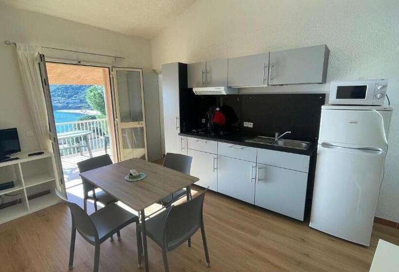 דירת חדר נוף לים, Résidence Le Télémaque