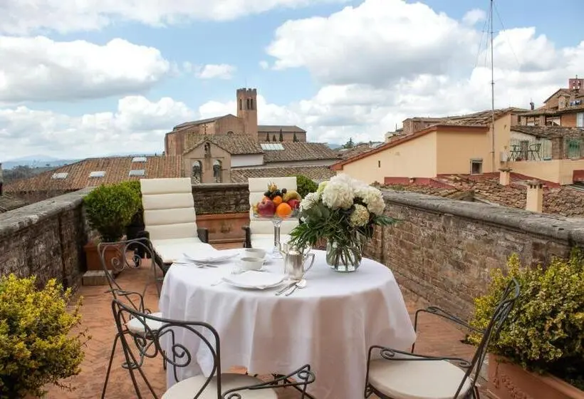 اتاق لوکس با تراس, Grand Hotel Continental Siena - Starhotels Collezione