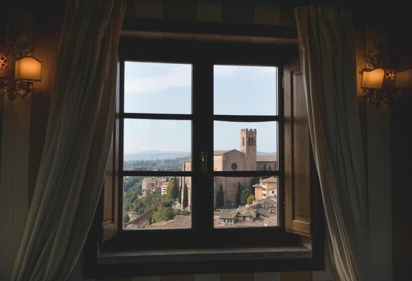 可观景的套房, Grand Hotel Continental Siena   Starhotels Collezione