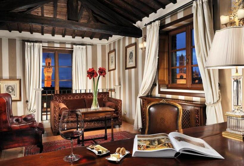 可观景的套房, Grand Hotel Continental Siena   Starhotels Collezione