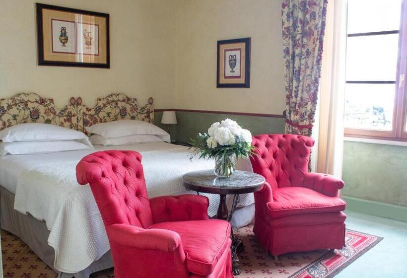 带观景的豪华间, Grand Hotel Continental Siena   Starhotels Collezione