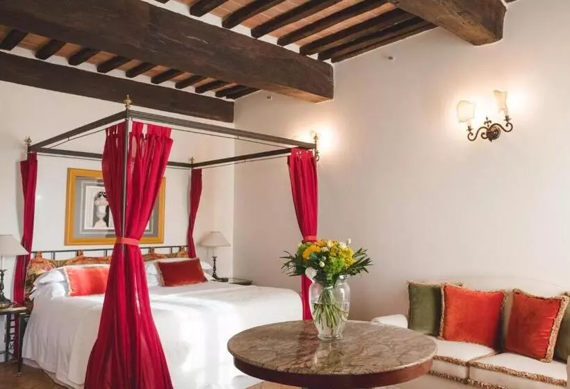 اتاق لوکس با چشمانداز, Grand Hotel Continental Siena Starhotels Collezione