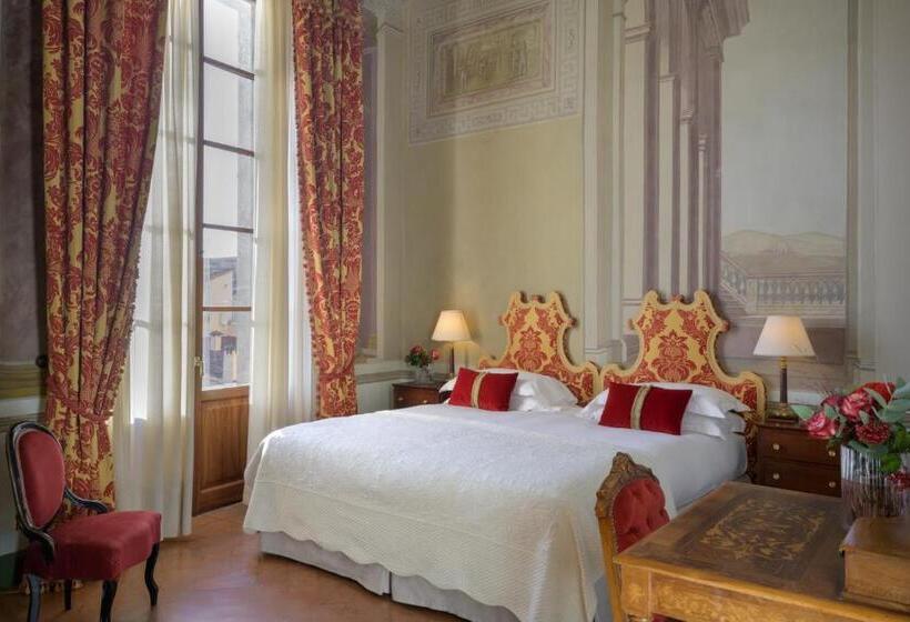 带露台的豪华间, Grand Hotel Continental Siena   Starhotels Collezione