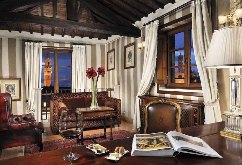 可观景的套房, Grand Hotel Continental Siena   Starhotels Collezione