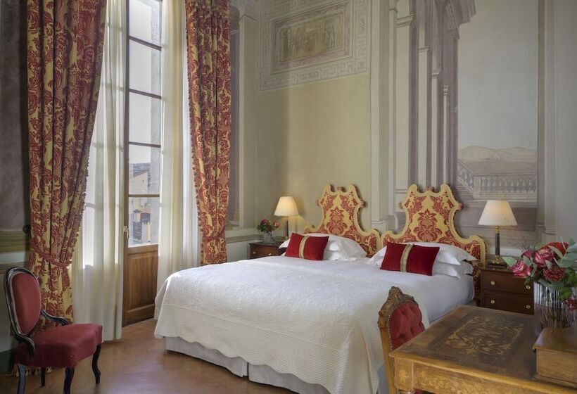 带露台的豪华间, Grand Hotel Continental Siena   Starhotels Collezione