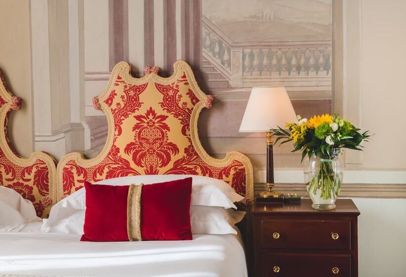 带露台的豪华间, Grand Hotel Continental Siena   Starhotels Collezione