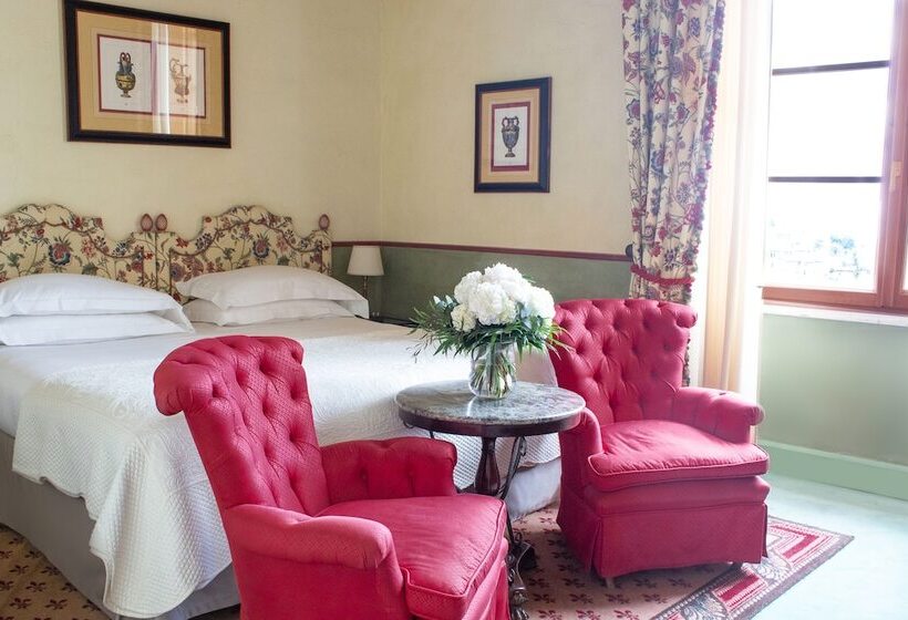 带观景的豪华间, Grand Hotel Continental Siena   Starhotels Collezione