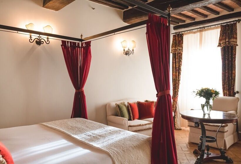 带观景的豪华间, Grand Hotel Continental Siena   Starhotels Collezione