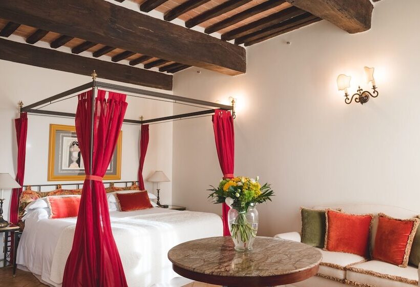 带观景的豪华间, Grand Hotel Continental Siena   Starhotels Collezione