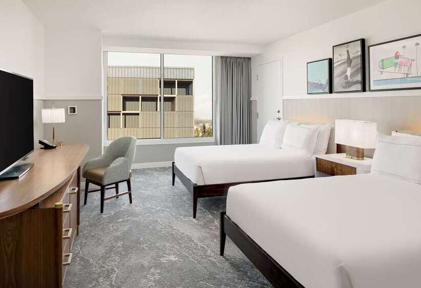 스탠다드 룸 더블 침대 2개, The Beverly Hilton