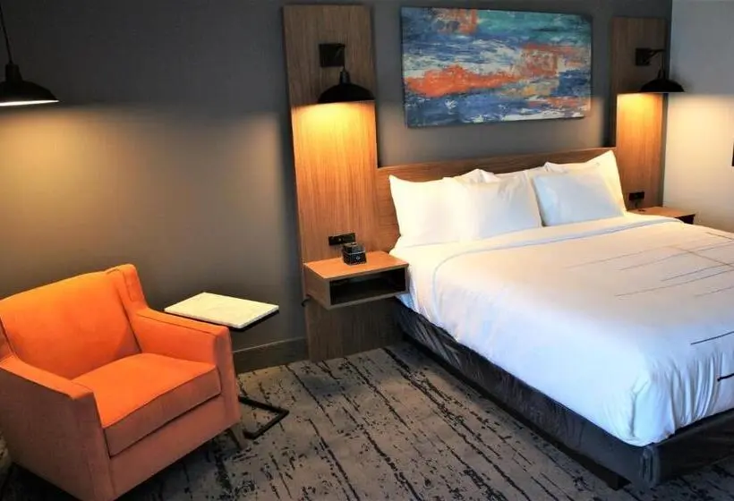 身障者適用キングサイズベッドルーム, La Quinta Inn & Suites By Wyndham Marysville