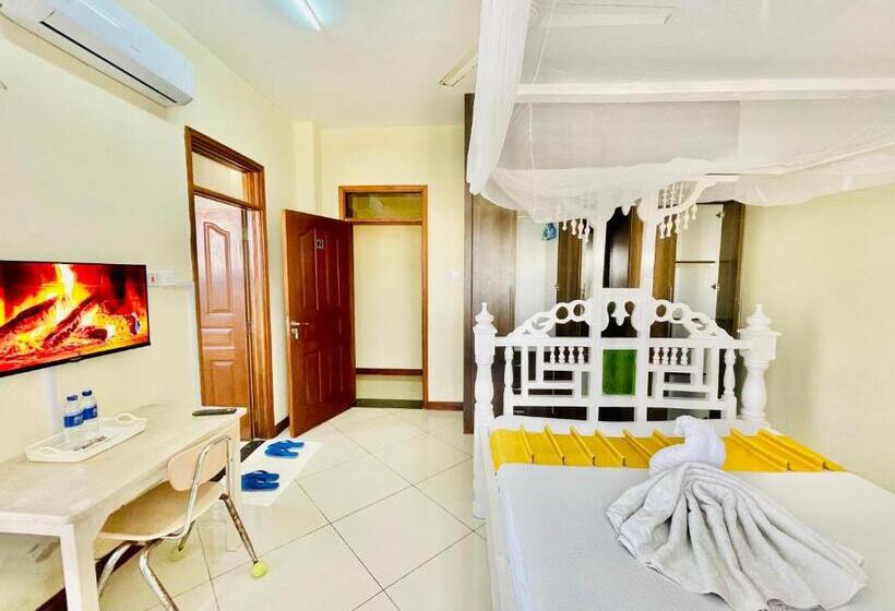 اتاق استاندارد با چشم‌انداز دریا, Elna S Nyali   Seaview, Pool, High Speed Wi Fi & Hot Shower