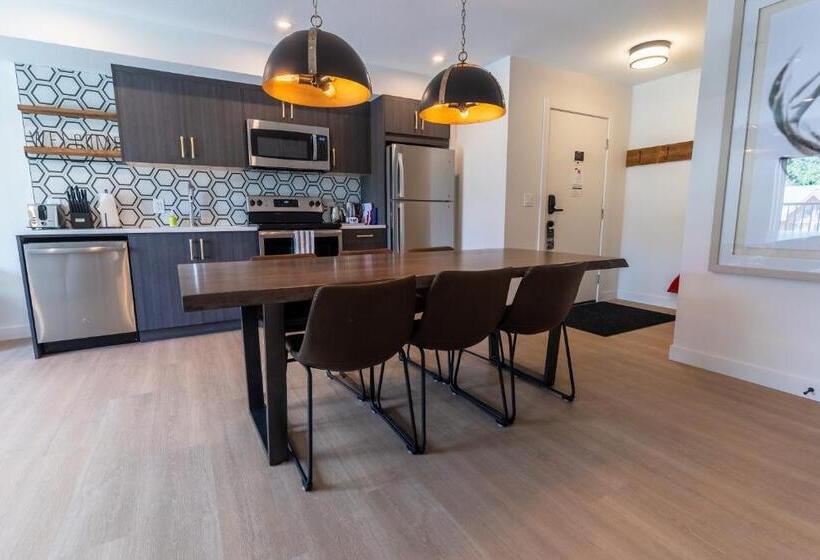 ２ベッドルームアパートメント, Basecamp Suites Canmore