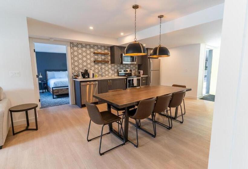 ３ベッドルームアパートメント, Basecamp Suites Canmore