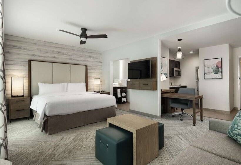 ダブルベッドのスタンダードスタジオ, Homewood Suites By Hilton Jackson Fondren Medical District