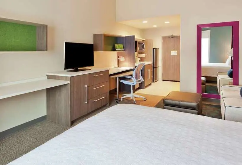 キングサイドベッドのスタンダードワンルーム, Homewood Suites By Hilton Jackson Fondren Medical District