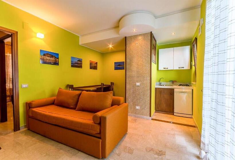 דירת חדר נוף לים, Miramare Residence Cefalú