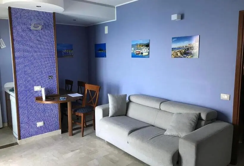 海の見える１ベッドルームアパートメント, Miramare Residence Cefalú