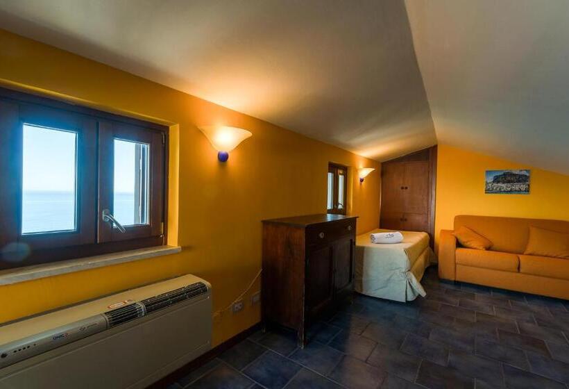 דירת 2 חדרים נוף לים, Miramare Residence Cefalú