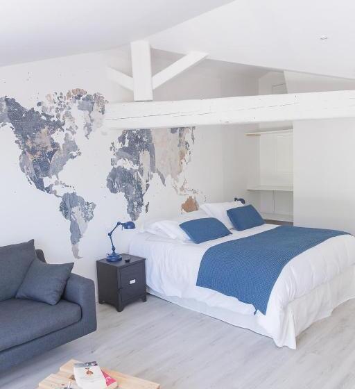 バルコニー付きデラックスルーム, Le Mas Des Alexandrins