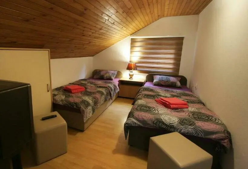 اتاق استاندارد با سرویس بهداشتی مشترک, Hostel Topić