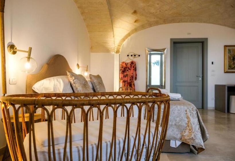 חדר דחוקס עם מיטת קינג, Masseria D'erchia