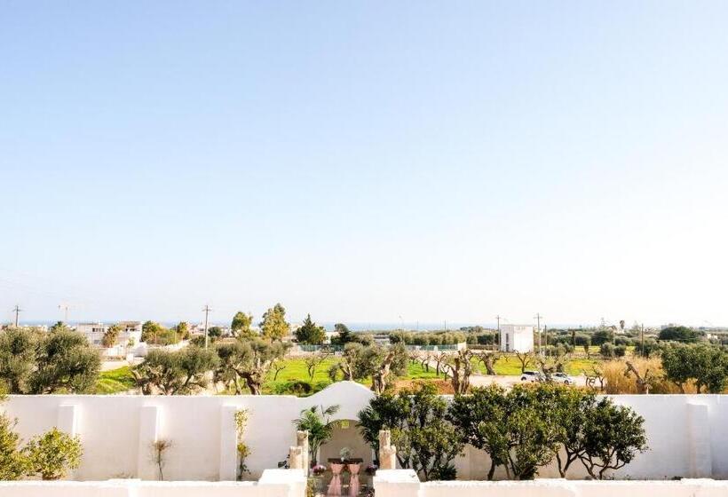 מיטת קינג בסוויטה, Masseria D'erchia