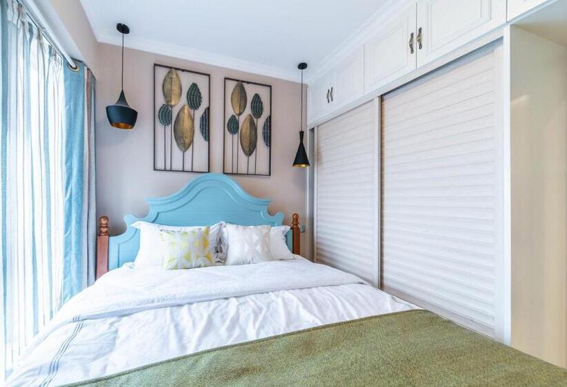 침실 1개 아파트, Zhengzhou Erqi · Erqi Wanda Complex ·