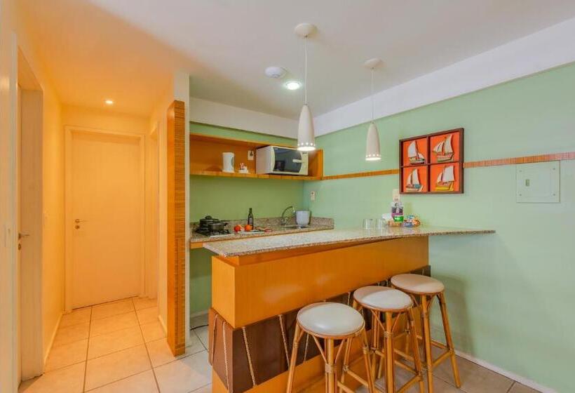 דירה משפחתית 2 חדרי שינה, Flat Residencial Meireles Fortaleza