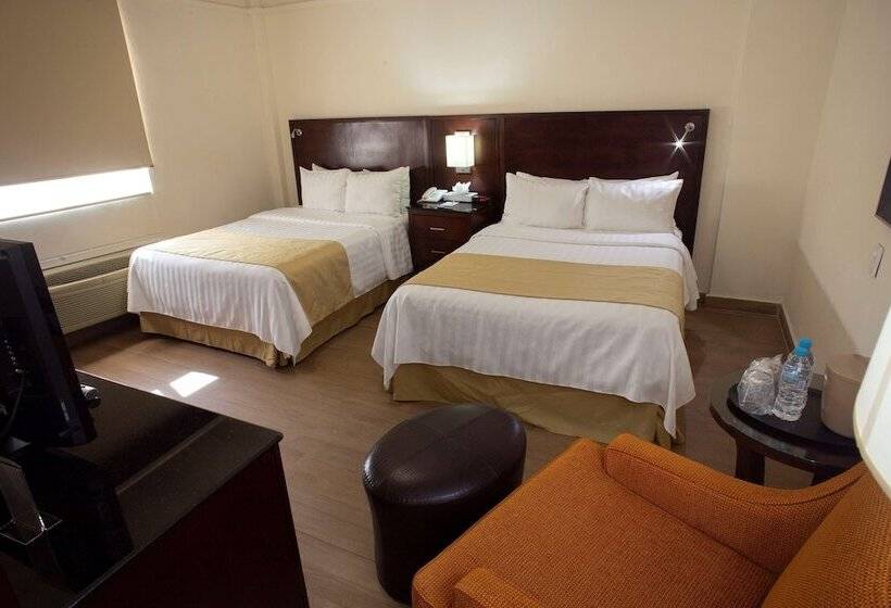 Номер Стандарт 2 Двуспальные Кровати, Best Western Centro Monterrey