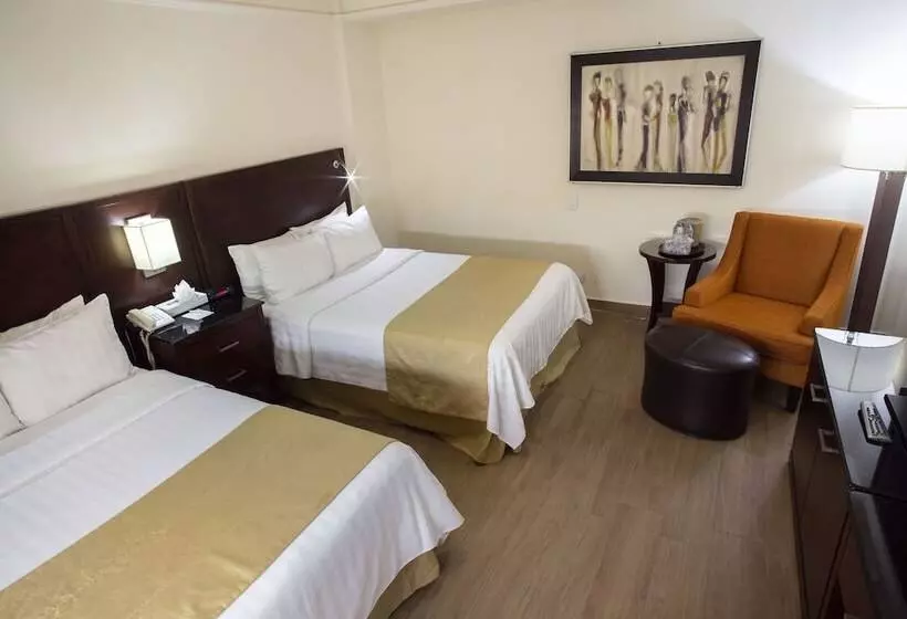 ２ダブルベッドのスタンダードルーム, Best Western Centro Monterrey