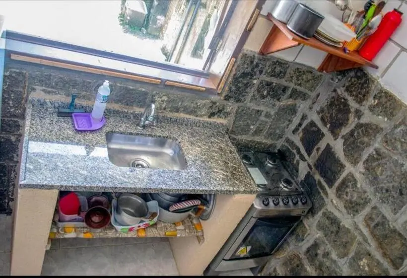 １ベッドルームアパートメント, Chalés Carioca Prumirim Ubatuba