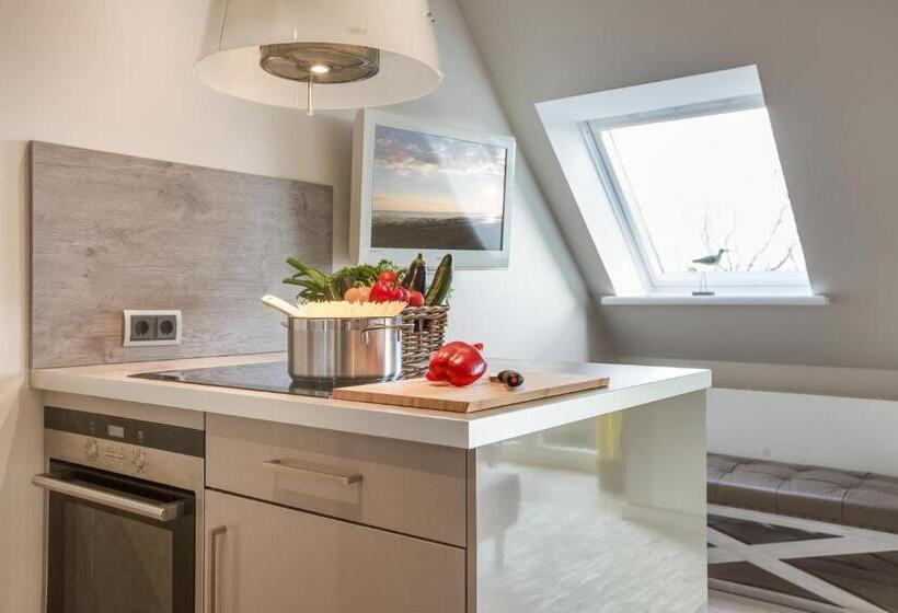 Апартаменты 1 Спальня, Apartmenthotel Am Leuchtturm