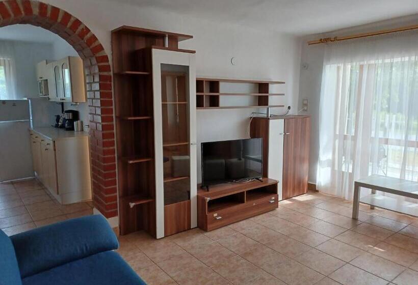 דירת חדר בקומת קרקע, Jankó Apartman