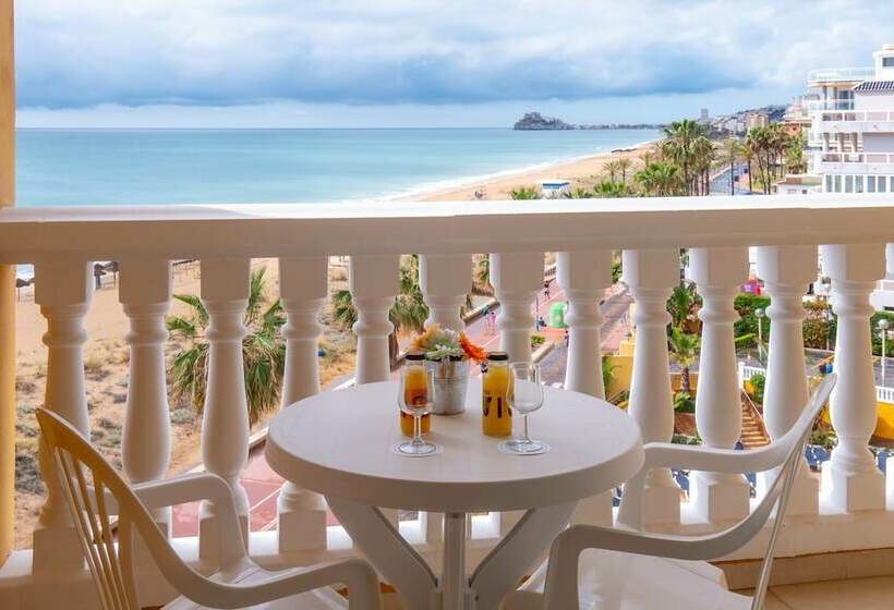 家庭间侧面带海景, Gran Hotel Peñiscola