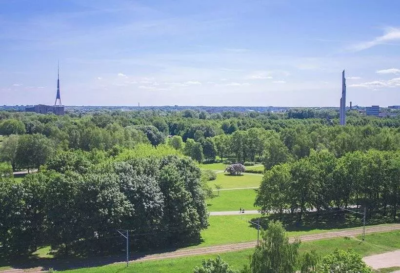 اتاق دلوکس با چشم‌انداز پارک, Bellevue Park Hotel Riga With Free Parking