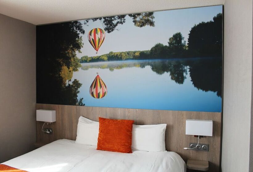 Номер Стандарт, The Originals City, Hôtel La Terrasse, Tours Nord